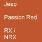 Preview: Jeep, Passion Red, RX / NRX.